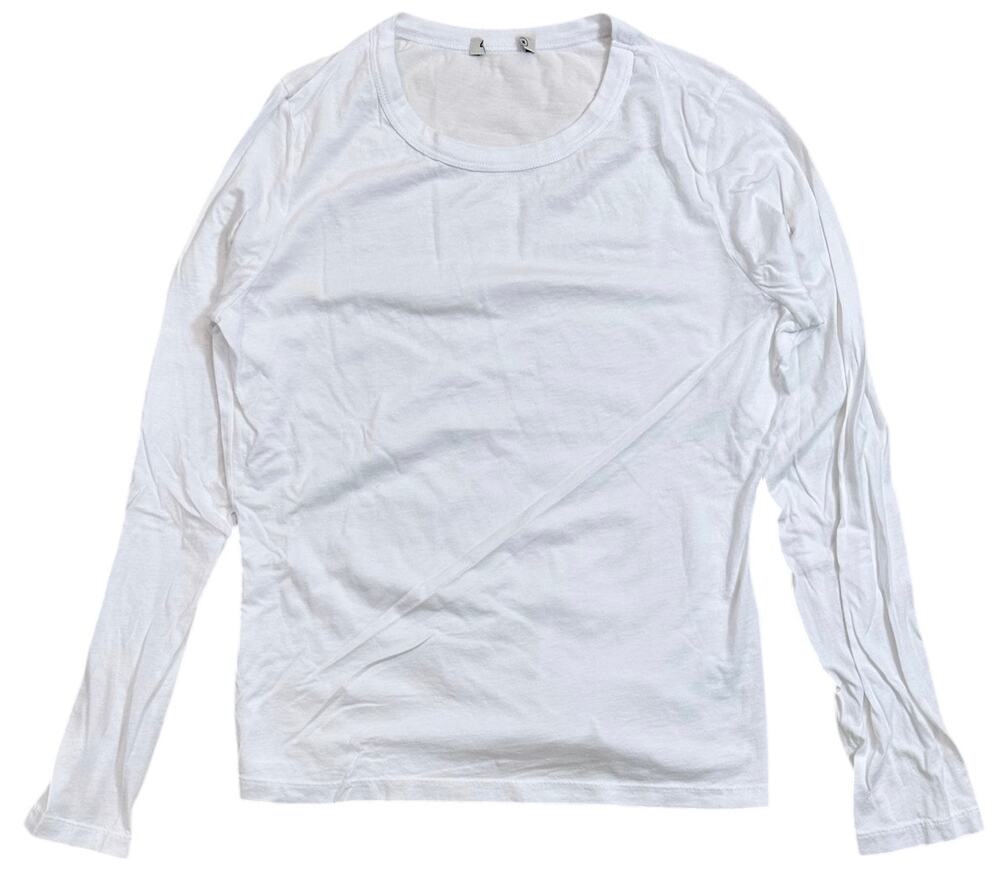 Buck Mason Women's T-Shirt Pima Cotton Slim Fit Long Sleeve Top Tee